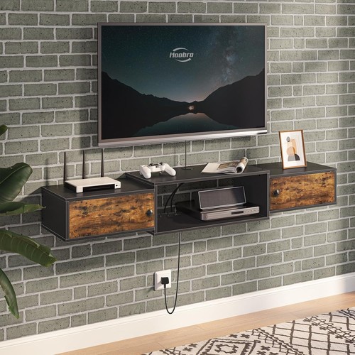 Hoobro floating unit - tv, wall