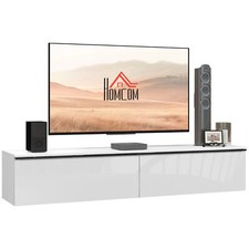 HOMCOM Wall Mounted TV Stand