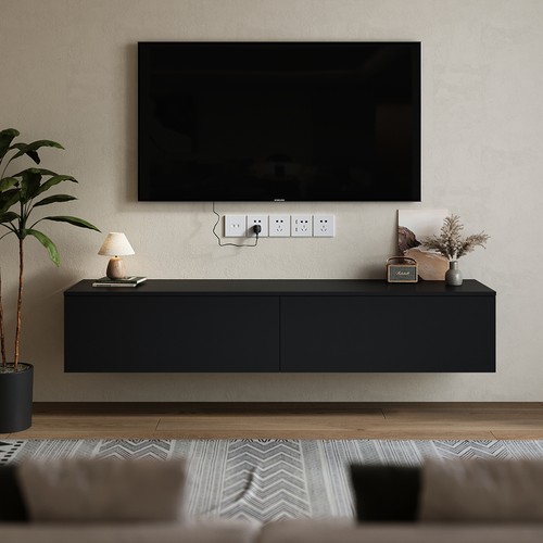 160cm black floating unit - floating,